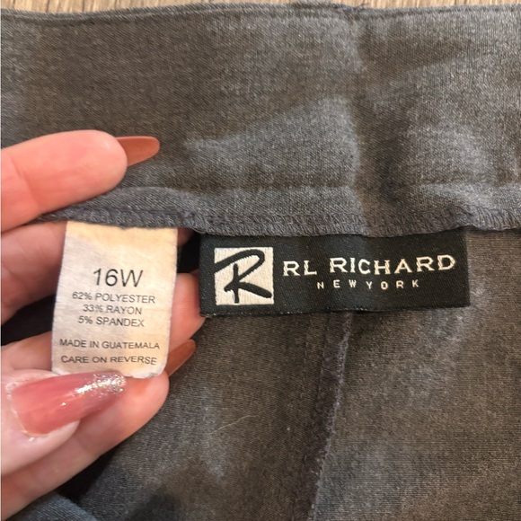 Gray Relaxed Fit Trousers - Picture 2 of 2